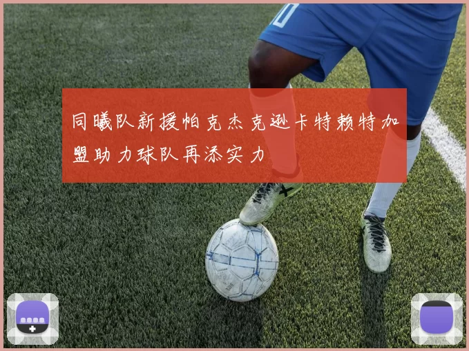 同曦队新援帕克杰克逊卡特赖特加盟助力球队再添实力